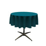 54" Round Poly Poplin Tablecloth Overlay Polyester Fabric - Round Tablecloth, Seamless, Surged Edge, 54" Width (1 Unit)