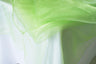 Rectangular Organza Table Overlay Sheer Elegant Linen