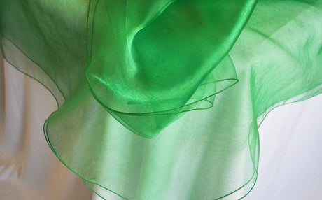 Rectangular Organza Table Overlay Sheer Elegant Linen