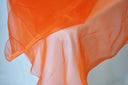 Rectangular Organza Table Overlay Sheer Elegant Linen