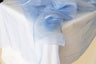 Rectangular Organza Table Overlay Sheer Elegant Linen
