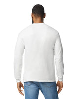 Gildan 5400 Long Sleeve Cotton Fabric - White, Long Sleeve, Classic Fit (1 Piece)