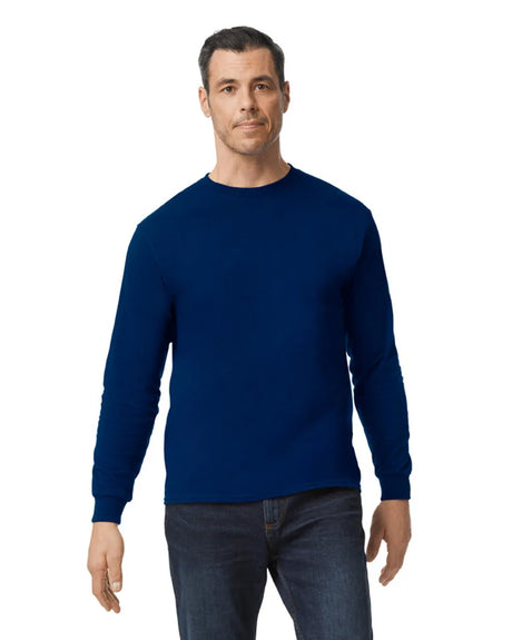 Gildan 5400 Long Sleeve Cotton Fabric - Navy, Long Sleeve, Classic Fit (1 Piece)