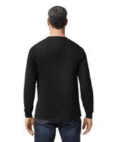 Gildan 5400 Long Sleeve Cotton Fabric - Black, Classic Fit, Rib Cuffs (1 Piece)