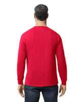 Gildan 5400 Long Sleeve Cotton Fabric - Red, Classic Fit, Long Sleeve (1 Piece)