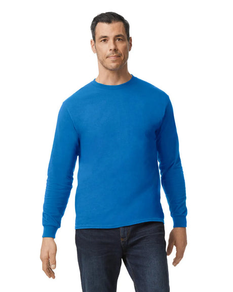 Gildan 5400 Long Sleeve Cotton Fabric - Royal, Classic Fit, Long Sleeve (1 Piece)