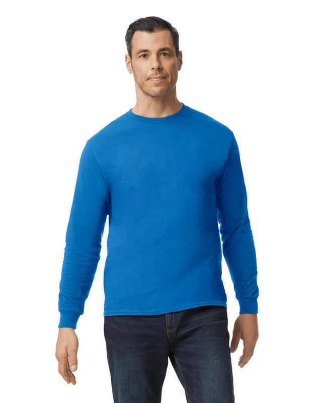 Gildan 5400 Long Sleeve Cotton Fabric - Royal, Classic Fit, Long Sleeve (1 Piece)