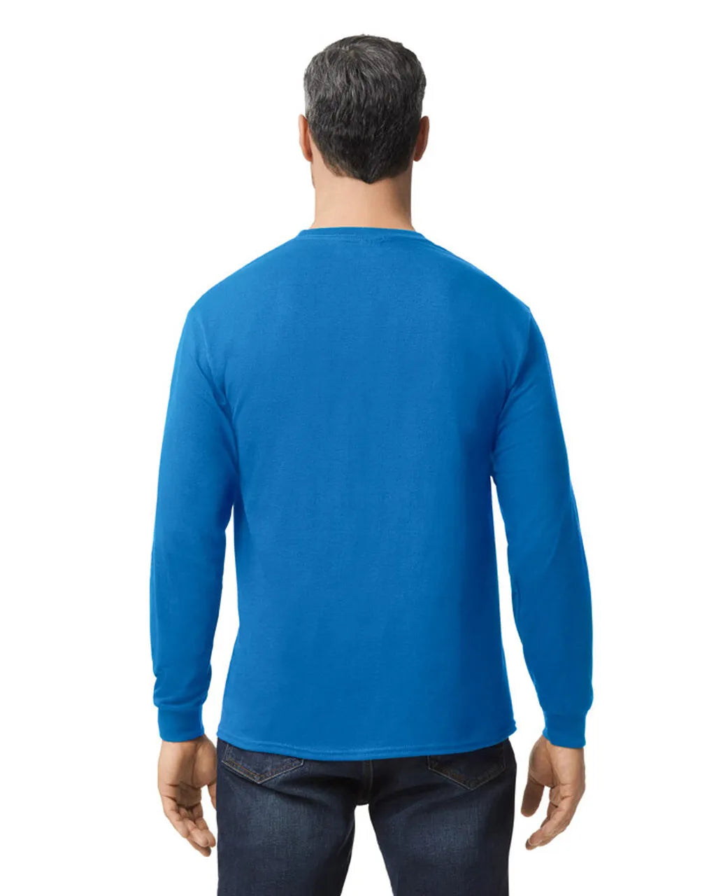 Gildan 5400 Long Sleeve Cotton Fabric - Royal, Classic Fit, Long Sleeve (1 Piece)