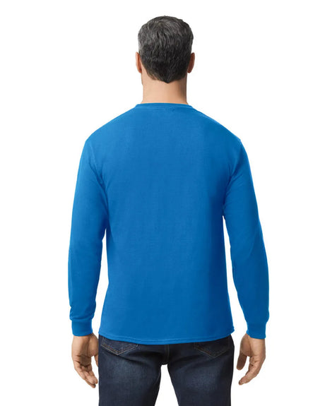 Gildan 5400 Long Sleeve Cotton Fabric - Royal, Classic Fit, Long Sleeve (1 Piece)