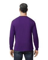 Gildan 5400 Long Sleeve Cotton Fabric - Team Purple, Classic Fit, Long Sleeve (1 Piece)
