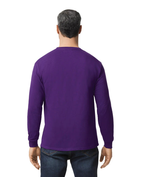 Gildan 5400 Long Sleeve Cotton Fabric - Team Purple, Classic Fit, Long Sleeve (1 Piece)