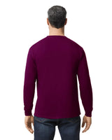 Gildan 5400 Long Sleeve Cotton Fabric - Maroon, Classic Fit, Long Sleeve (1 Unit)