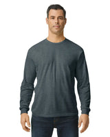 Gildan 5400 Long Sleeve Cotton Fabric - Dark Heather, Classic Fit, Long Sleeve (1 Piece)