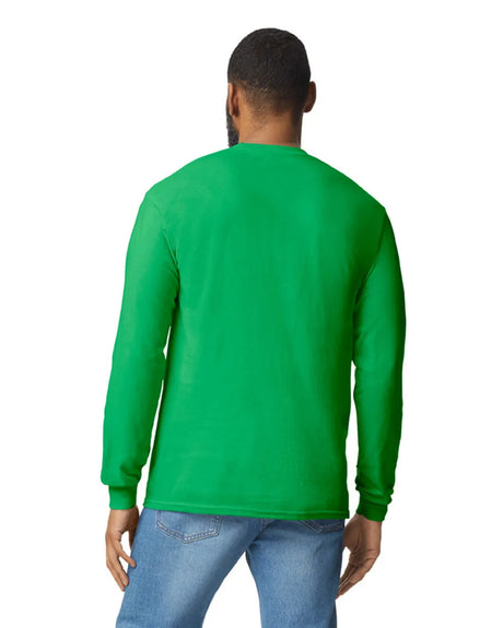 Gildan 5400 Long Sleeve Cotton Fabric - Irish Green, Classic Fit, Long Sleeve (1 Piece)