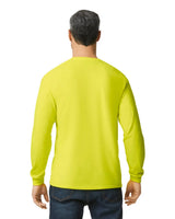Gildan 5400 Long Sleeve Cotton Fabric - Safety Green, Classic Fit, Rib Cuffs (1 Unit)