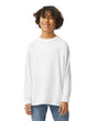 Gildan 5400B Youth Long Sleeve Cotton Fabric - White, Classic Fit, Long Sleeve (1 Piece)