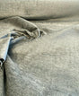 Soft Cuddle Chenille Upholstery Fabric - Pewter Taupe, Cuddle Pattern, 54" Width (1 Yard)