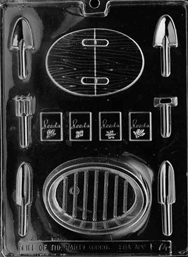 Garden Tool Pour Box With Tools Chocolate Mold - LPF074