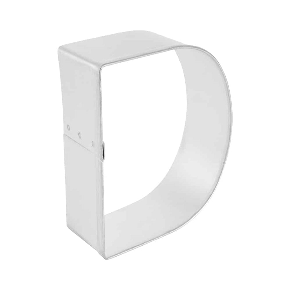 Letter 'D' Cookie Cutter, 2-1/4" x 3"