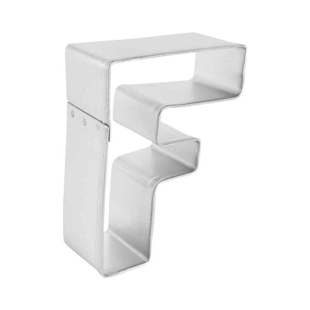 Letter 'F' Cookie Cutter, 2-1/4" x 3"