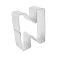 Letter 'N' Cookie Cutter, 2-3/8" x 3"