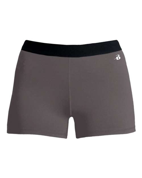 Badger Women's 3" Pro-Compression Shorts