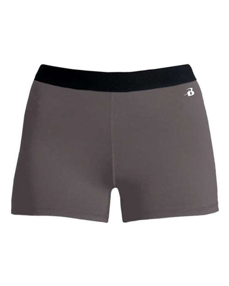 Badger Women's 3" Pro-Compression Shorts