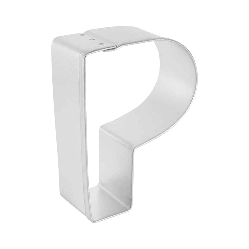Letter 'P' Cookie Cutter, 2-1/4"x 3"