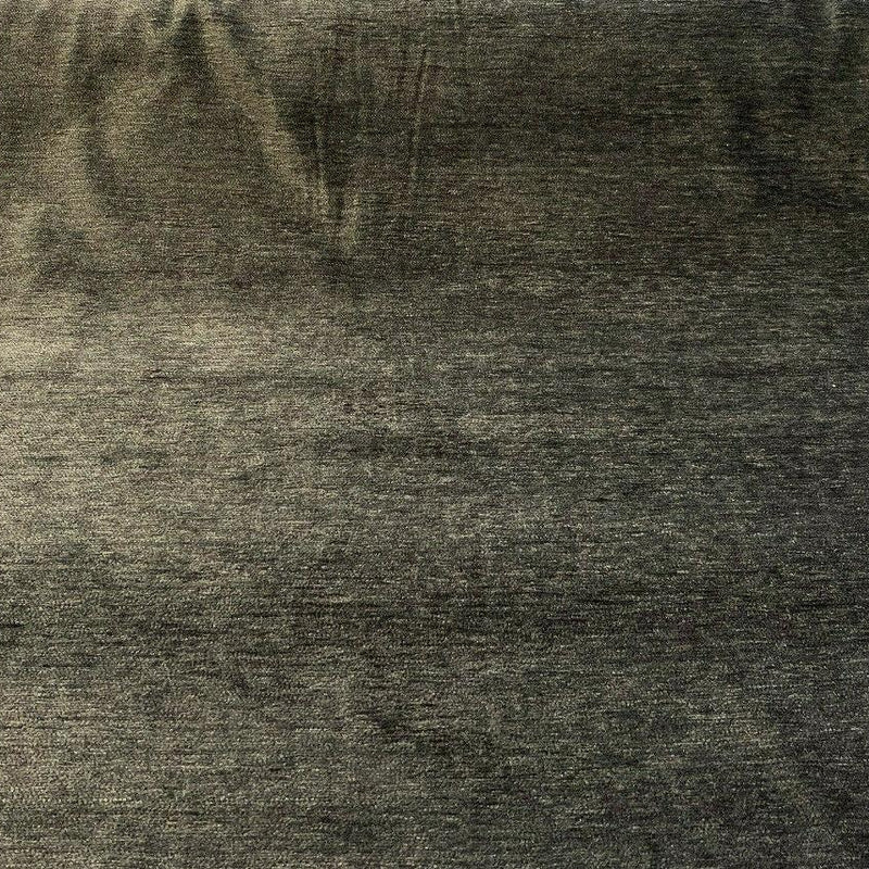 Soft Cuddle Phantom Chenille Chenille Fabric - Phantom Black Gray Mix, Cuddle Pattern, 54" Width (1 Yard)