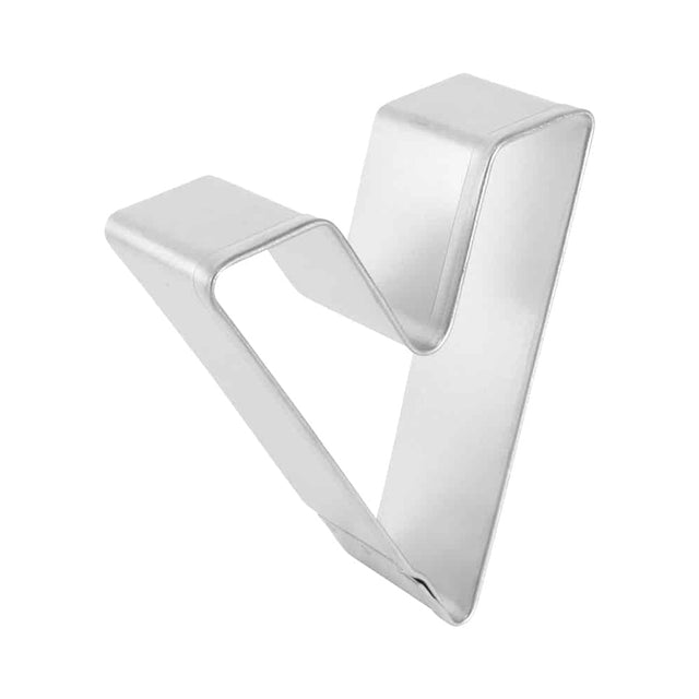 Letter 'V' Cookie Cutter, 2-1/2" x 3"
