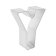 Letter 'Y' Cookie Cutter, 2-1/4" x 3"