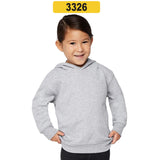 RADYAN® Toddler Pullover Fleece Long Sleeve Hoodie - 3326