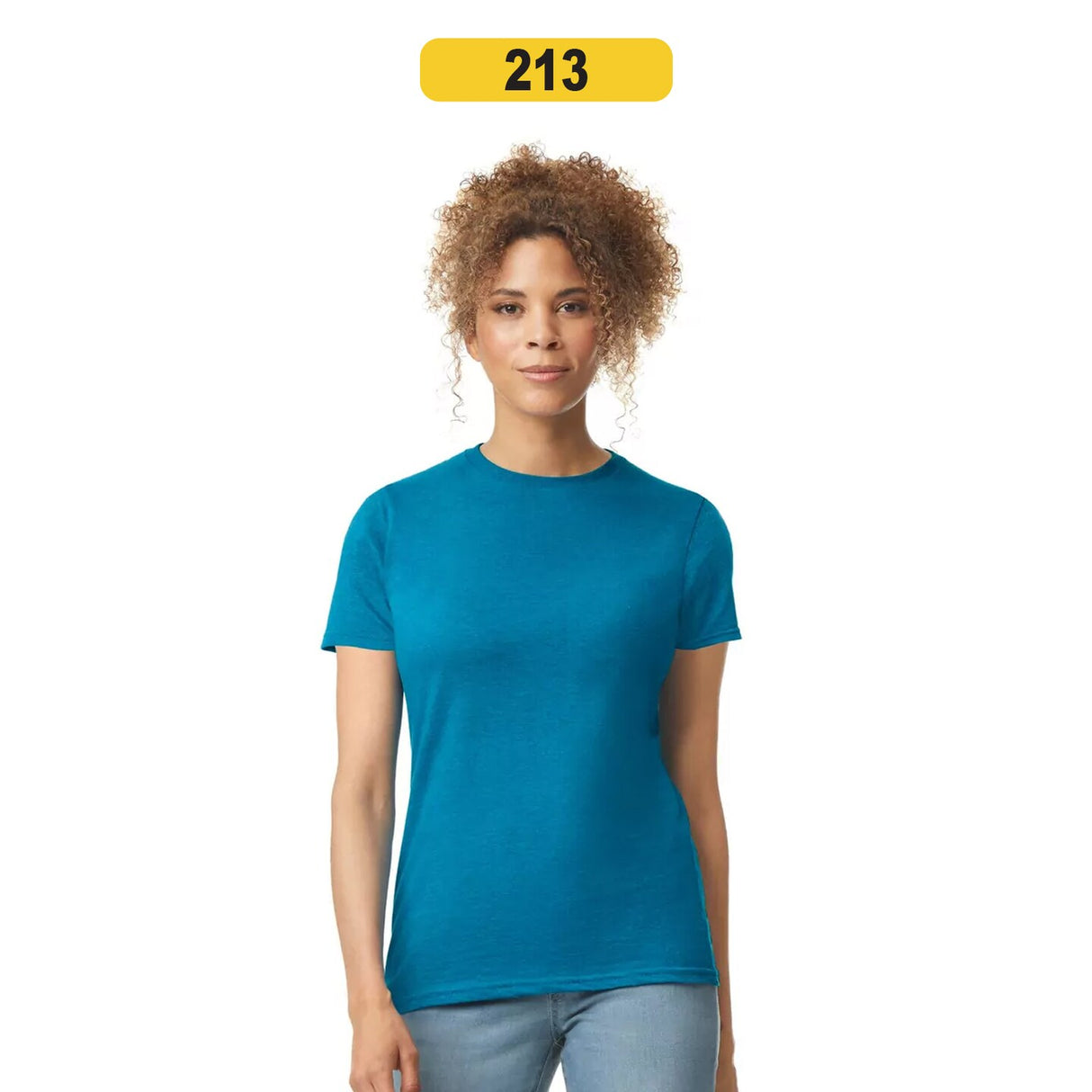 Tultex® Women's Fine Jersey Slim Fit Crew Neck Short Sleeve T-Shirt