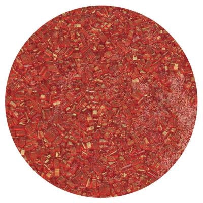 Red Sugar Crystals - 10 Pound Bag