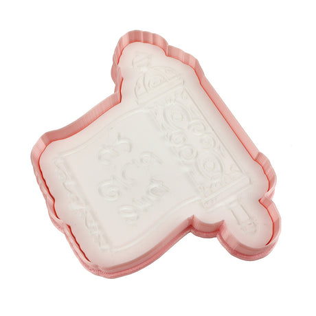 Lil Miss Cakes Megillah Cutter and Embosser, 3.5" x 4.5"