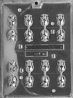 3D Rose Lolly Chocolate Mold - LPF046