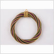 Purple/Olive/Light Olive Rattan Pendant
