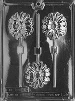 Long Stem Daisy Lolly Chocolate Mold