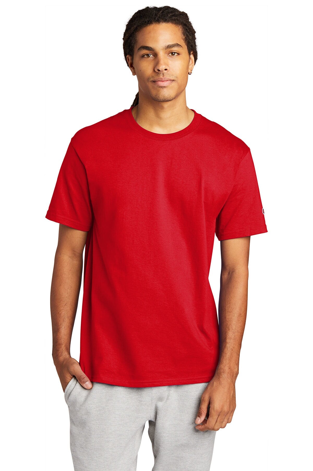 Champion ® Heritage Jersey Crew Neck Short Sleeve Tee Shirt For Adult
