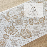 Angela Morrison Chantilly Lace Cake Stencil