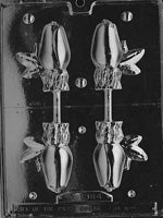 3D Rosebud Lolly Chocolate Mold - LPF033