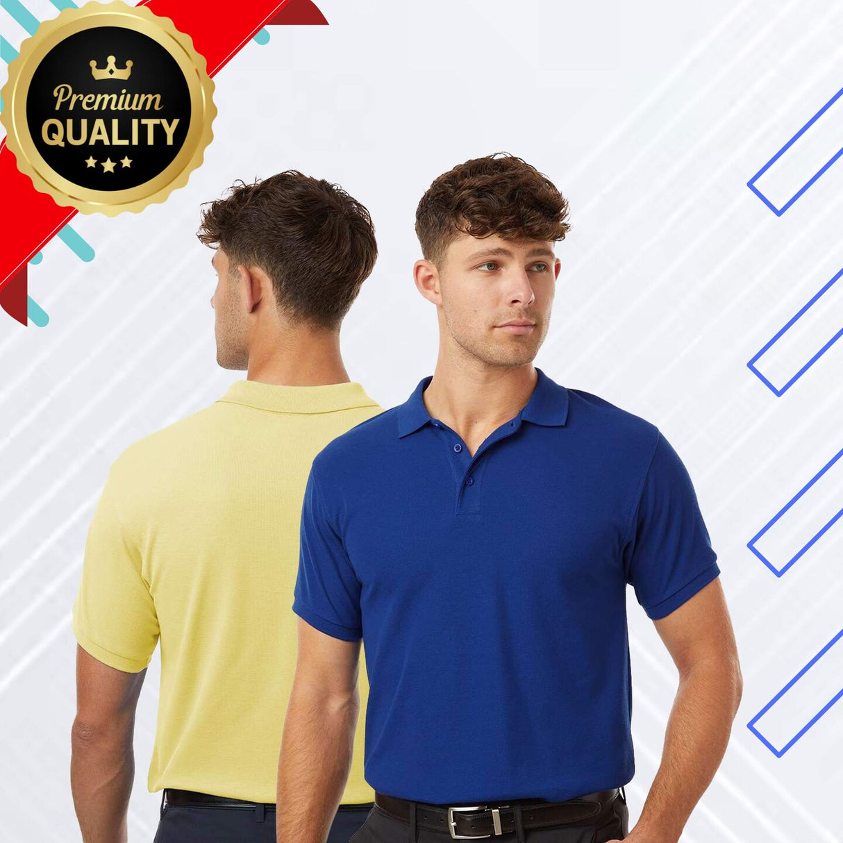 AllPro® Men’s Classic Pique Polo Shirt