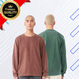 BELLA + CANVAS® Unisex Heavyweight Garment-Dyed Long Sleeve Tee - 4851GD