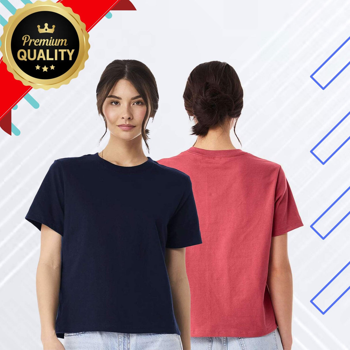 BELLA + CANVAS® Women's 6 oz Heavyweight Tee - 6110