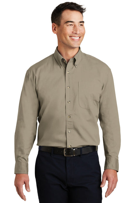 Port Authority® Long Sleeve Twill Shirt