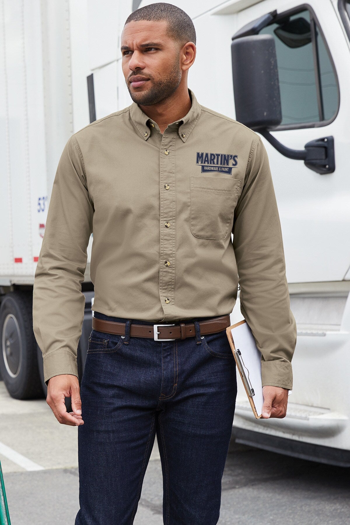 Port Authority® Long Sleeve Twill Shirt