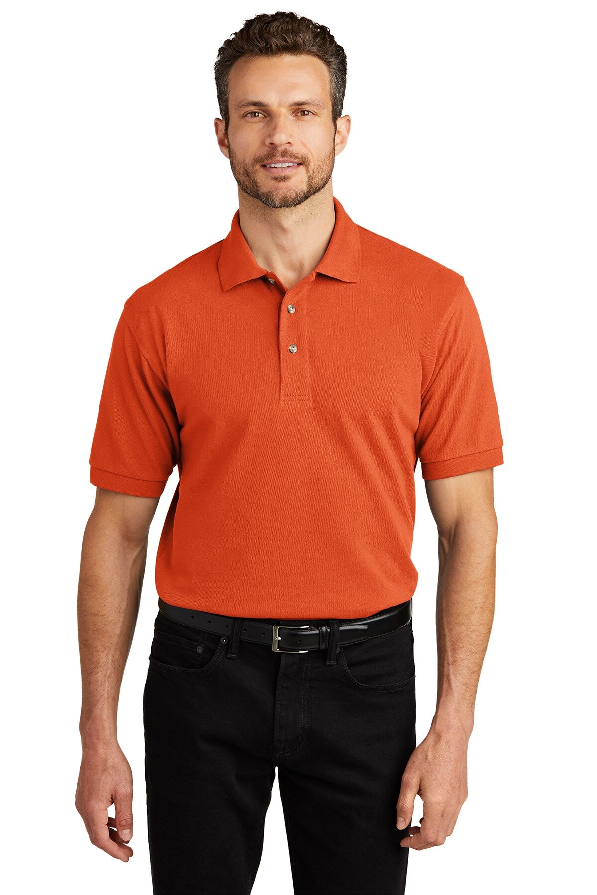 Port Authority® Heavyweight Cotton Pique Polo