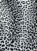 1 yarda de tela jacquard de punto panal animal gris, elástica, 58/60 pulgadas de ancho