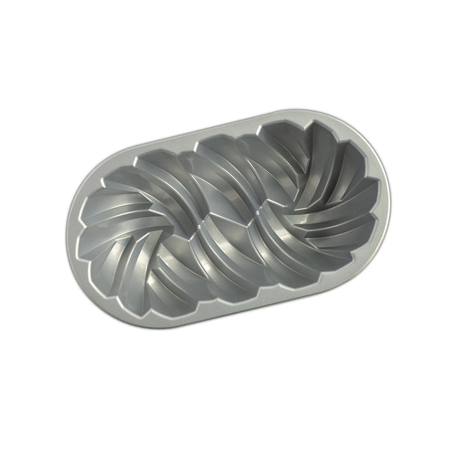 Nordic Ware 75th Anniversary Braided Loaf Pan, 6 Cups