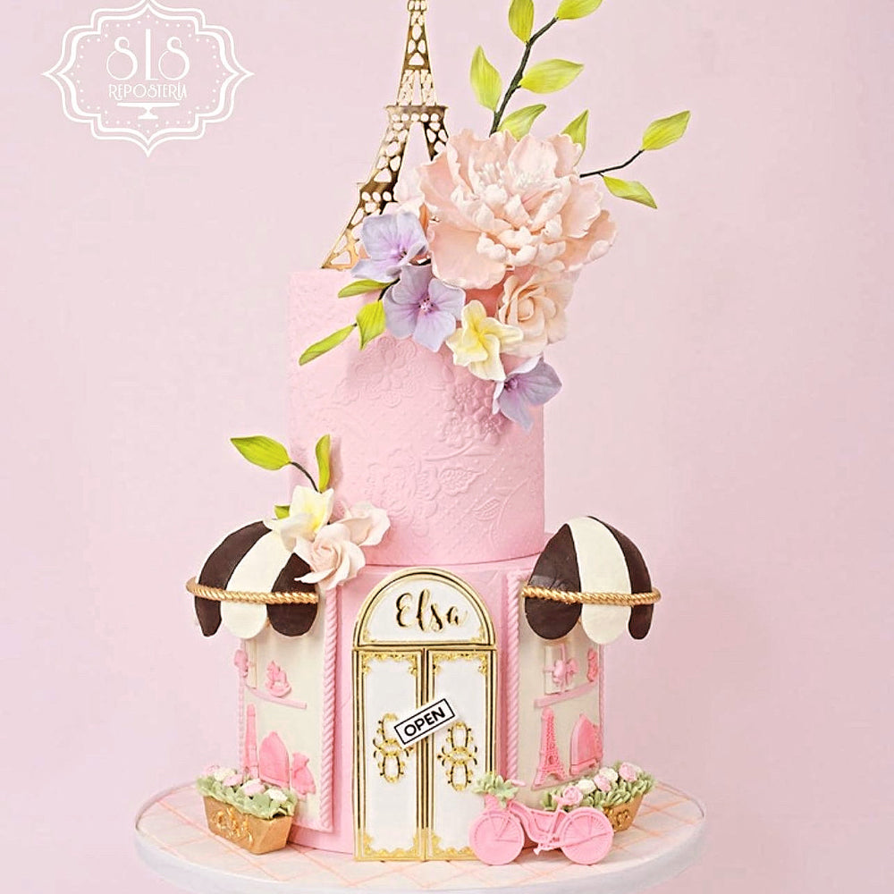 Angela Morrison Chantilly Lace Cake Embosser